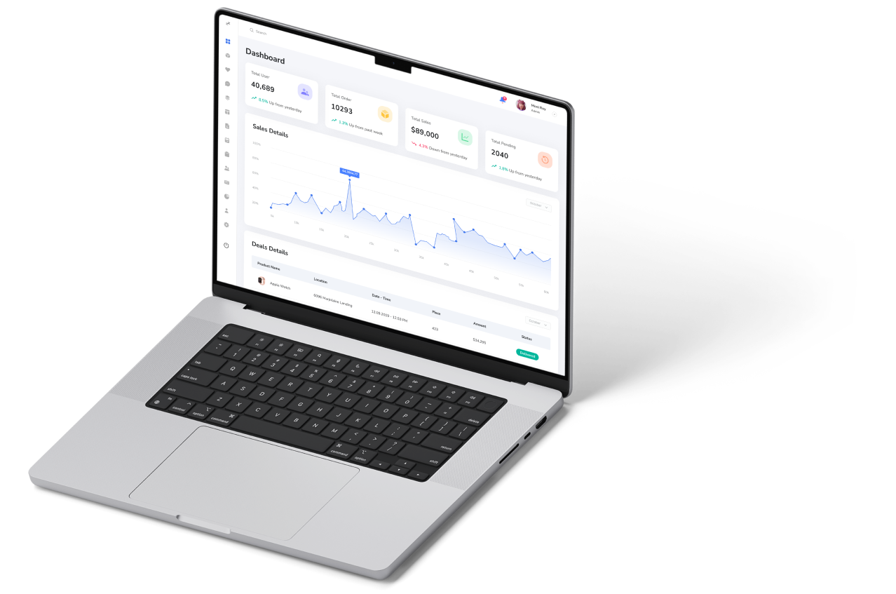 NumCRM Dashboard